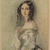 Watercolor portrait of Ada Byron