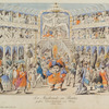 Die Maskerade im Theater, grosses Divertissement von Henry (letzte Scene)