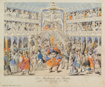 Die Maskerade im Theater, grosses Divertissement von Henry (letzte Scene)