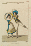 Costumes de Mazillier et de Melle. Florentine dans Faust, drame, acte Ier, scène IX, Th. de la Porte St. Martin