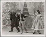 Act I: Michael Arshansky, Rusty Nickel, and Alberta Grant as Herr Drosselmeyer, his nephew, and Mary