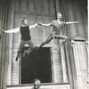 Jerome Robbins and Mary Martin in "Peter Pan"