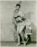 Katherine Dunham as Woman with a Cigar from the ballet "Tropics - Shore Excursion."