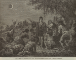 Columbus appealing to the superstition of the natives