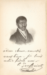 Adieu mon chere, amusez vous bien. Je suis votre fidele ami. P. Toussaint [signature]