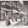 A typical scene on the Bowery