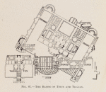 The baths of Titus and Trajan