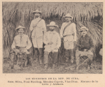 Los Ministros de la Rep. de Cuba.  Sres. Silva, Font Sterling, Mendez Capote, Vice-Pres. Moreno de la torre y Aleman