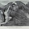 Theseus asks the answer to the Riddle of the Sphinx. (From the painting by Walter Crane.)