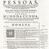 Lista das pessoas, que sahiraõ, condenacções, que tiveraõ,e sentenças, que se lêraõ no auto da fé, que se celebrou na Igreja do Convento de S. Domingos desta cidade de Lisboa em 24. de setembro de 1747 :