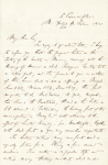 Letter to Joshua Cohen