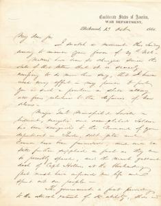 Letter to Thomas O. Moore