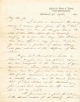 Letter to Thomas O. Moore