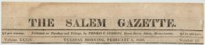 The Salem Gazette