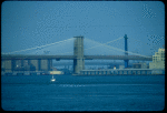 View of Brooklyn Bridge.
