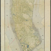 1609. The island of Manhattan (Mannahtin) at the time of its discovery showing its elevations, water-courses, marshes, and shore line.