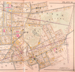 West Orange, Orange, East Orange, Double Page Plate No. 10  [Map bounded by Columbia St., Watson St., Orange Rd., N. Brighton Ave., Wallace St., White St.]