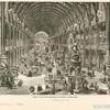 Interior view of the International Exhibition, London, 1862.