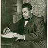 Booker T. Washington, president Tuskegee Institute, Negro leader