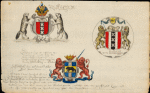 Coats of arms of New Amsterdam and New Netherland