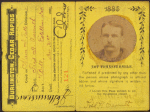 Fred H. Carruth's train pass