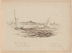 City of Boston from the harbour