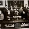 Governor Driscoll signing S-189, Chapter 461