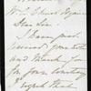 Sarah Lazarus correspondence. (March 10, 1876)