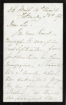 Sarah Lazarus correspondence. (February 28, 1876)