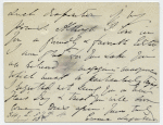 Emma Lazarus correspondence.
