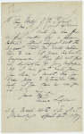 Emma Lazarus correspondence. (April 4, 1877)