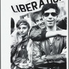 Three participants in the Gay Liberation Front march on Times Square, New York City, 1969