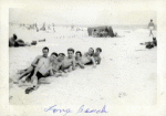 Frank Thompson and friends at Long Beach