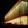 Federal pavilion at night