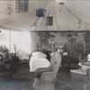 Belnoir Island, tent interior, 1906