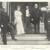 Ambassador Witte, Mrs. Frederick Dent Grant, T.J. Oakley Rhinelander, Gen. Frederick Dent Grant, and Baron Rosen