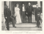 Ambassador Witte, Mrs. Frederick Dent Grant, T.J. Oakley Rhinelander, Gen. Frederick Dent Grant, and Baron Rosen