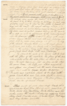 Specification of masons and carpenters work and materials for a church to be built at Newburgh