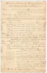 Specification of masons and carpenters work and materials for a church to be built at Newburgh