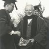 Gilbert Montague in academic robes