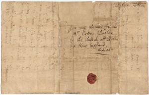Oliver Cromwell letter to John Cotton
