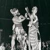 Dancers entertain during show at the restaurant in the Pavillion of Indonesia at the New York World's Fair 1964-1965.