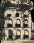 Harlem Branch. Exterior, 124th Street (with awnings)
