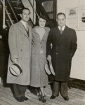 George Gershwin with Mr. and Mrs. Ira Gershwin