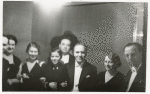 Bruno Walter with an unidentified group