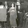 Sy Oliver, Lillian Clark, and Jack Leonard in performance with the Tommy Dorsey Orchestra