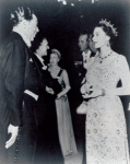 Duke Ellington and Queen Elizabeth II