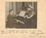 Felix Weingartner and Lucille Marcel