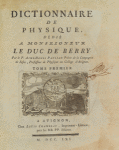 Dictionnaire de physique