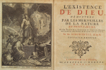 L'existence de Dieu, ... 